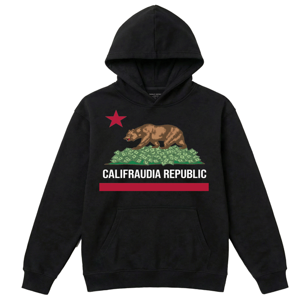Califraudia Hoodie - Black