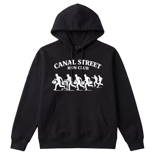 Canal Street Run Club Hoodie - Black