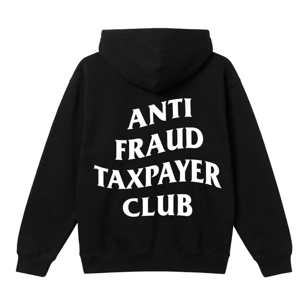 Anti Fraud Club Hoodie - Black