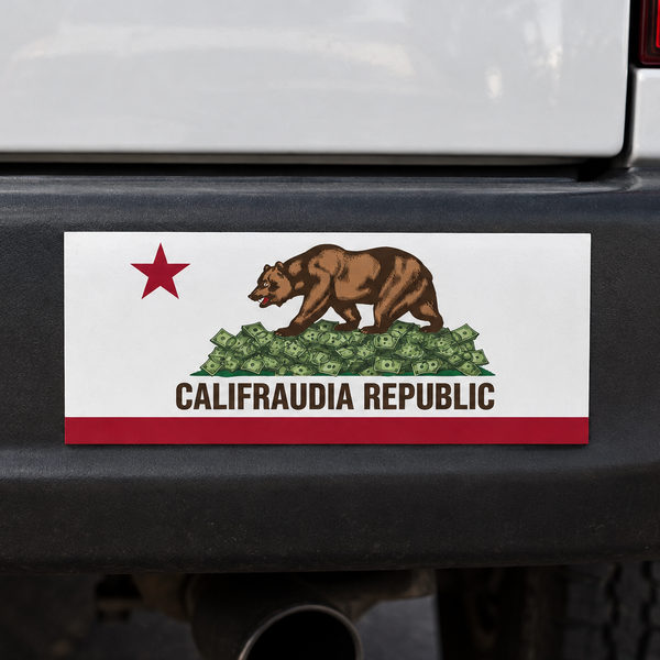 Califraudia Bumper Sticker