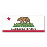 Califraudia Bumper Sticker