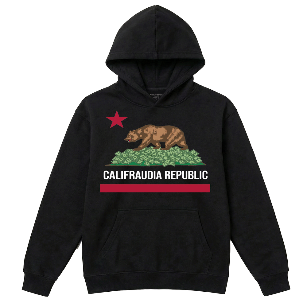 Califraudia Hoodie - Black