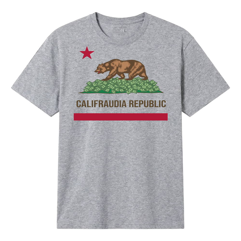 Califraudia Tee - Heather