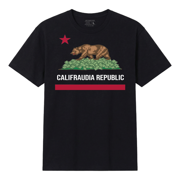 Califraudia Tee - Black