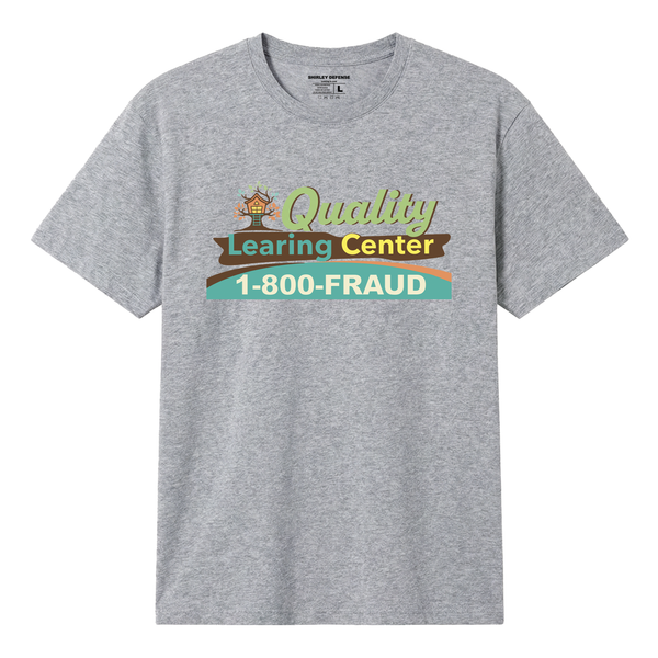 Quality Learing Center Tee - Heather Grey