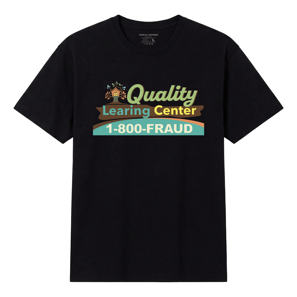 Quality Learing Center Tee - Black