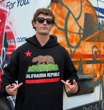 Califraudia Hoodie - Black